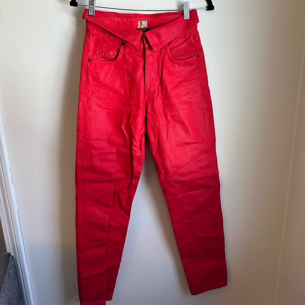 Jean Atelier fold over  jean